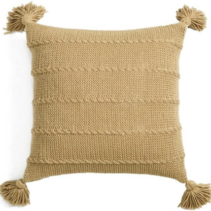 Nordic Strickfransen Kissen