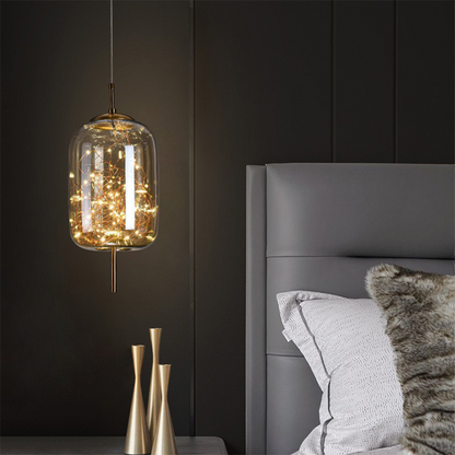Pendelleuchte Glas Moderne LED Deckenleuchte
