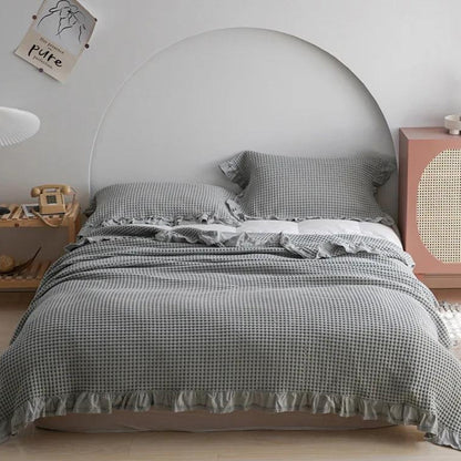Olivia Waffle Decke