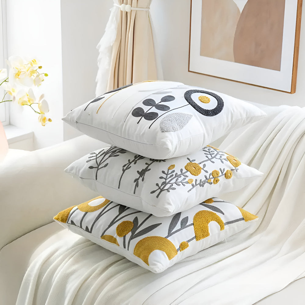 Garduru Kissenbezug mit floralen Motiven – Eleganz für Ihr Zuhause