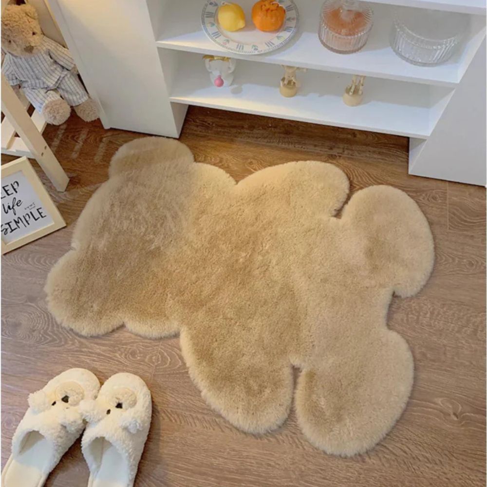 Fluffy Charm Teddybär Teppich
