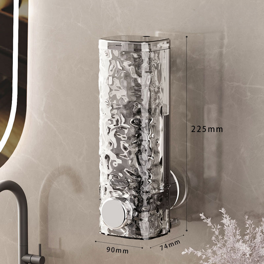 Luxus-Seifenspender mit Saugnapf hängend 450 ml