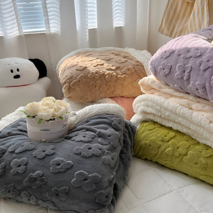 Cloud Flower Kuscheldecke