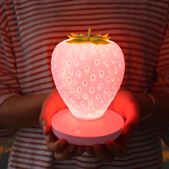 BerryGlow – Charmante Nachttischlampe mit warmem Licht für eine gemütliche Atmosphäre