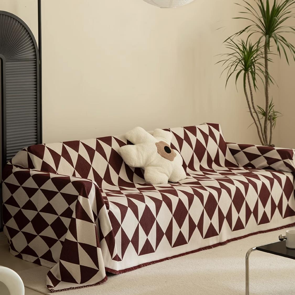 Diamanten geometrische Sofa/Couchbezug