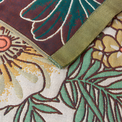 Tropisches Florales Weiches Badetuch