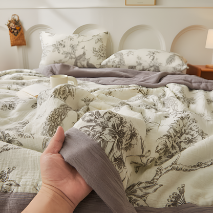 Weiche Baumwoll-Gaze Wendeblanket