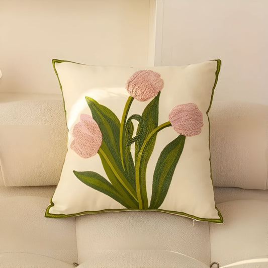 Blooming Tulpe Kissenbezug