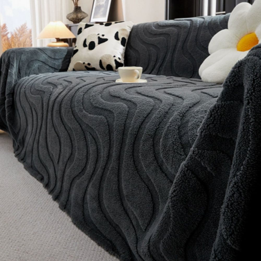 Tranquil Loom Plüsch Sofabezug