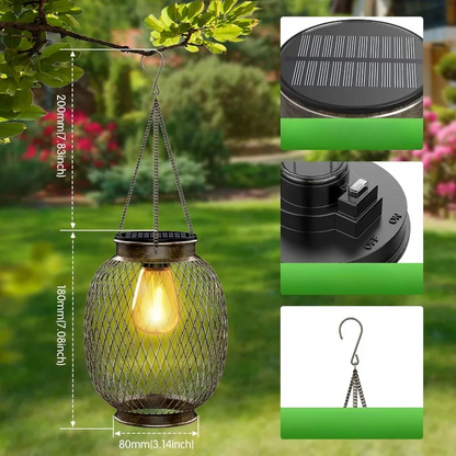 Garduru Hängeleuchte Set – Elegante Außen-LED-Lichter für Garten und Terrasse