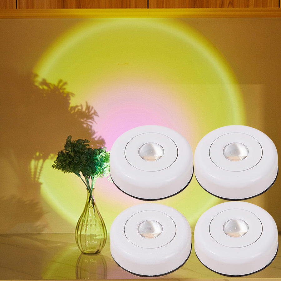 SolGlow – Kompakte Sonnenuntergangs-Lampe mit vielseitiger Befestigung