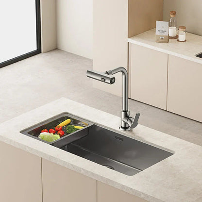Garduru - Elegante Küchenarmatur mit schwenkbarem Wasserstrahl