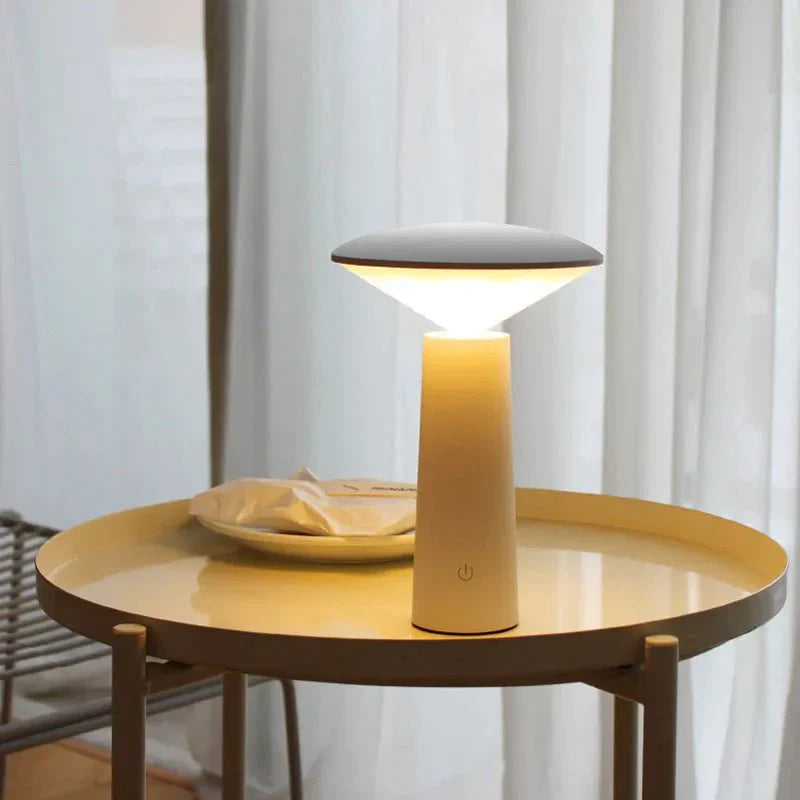 Garduru - Kabellose LED Tischlampe mit Fernbedienung für Wohnzimmer & Schlafzimmer