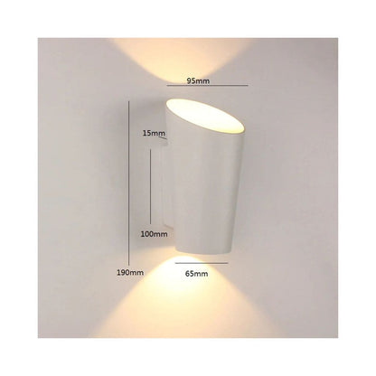 Garduru - Moderne Wasserdichte LED Wandleuchte für Innen- und Außenbereich