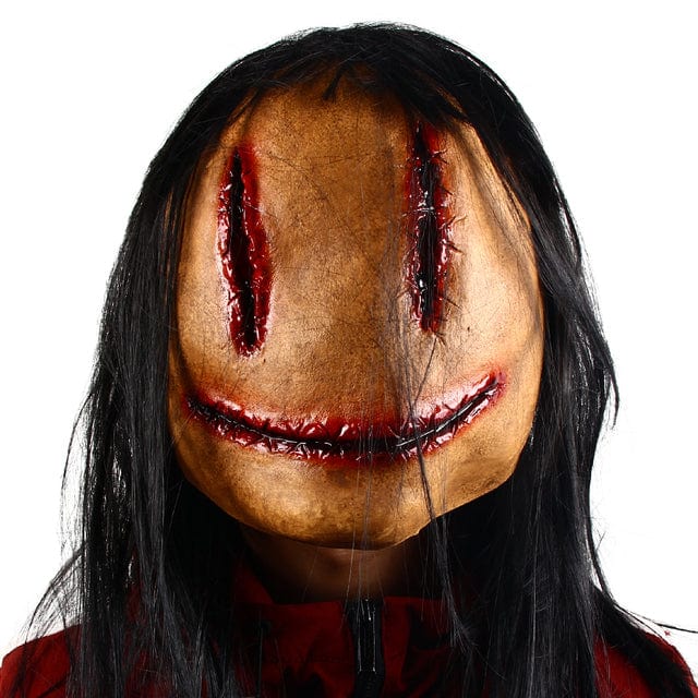 Halloween Horror Kostüm Party Maske Blutig Horror Smiley Cosplay Trick Kostüm Requisiten