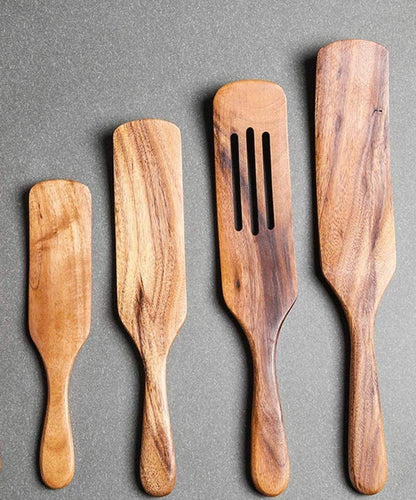 Pascale - Teak Wood Spurtle Set