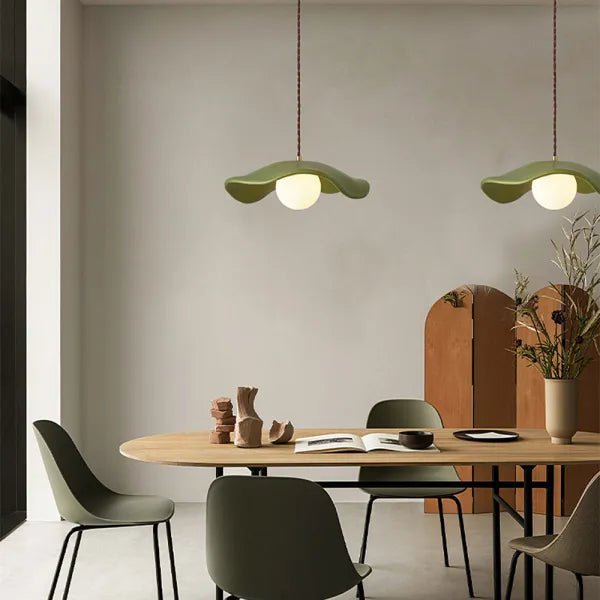 Suspension Lotus Wabi Sabi – Moderne Leuchte für Esszimmer mit vom Nature inspiriertem Design