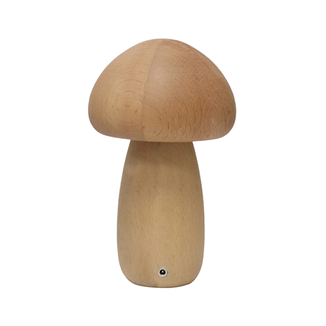 Batteriebetriebene Nachtlicht mit einstellbarer Helligkeit – Bezauberndes Holz-Nachtlicht für das Kinderzimmer und Schlafzimmer