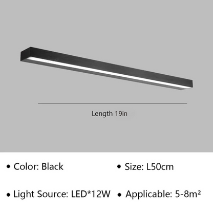 Moderne Aluminium Wasserdichte LED Badezimmer Wandlampe Spiegellichter