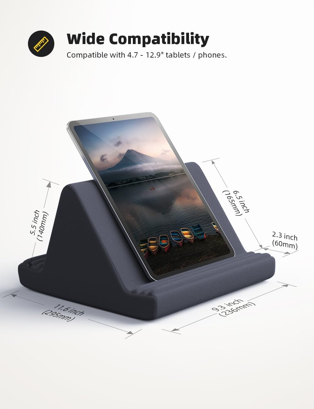 RoyaleGlow Tablet Kissenständer Funktioniert Mit Allen Tablets