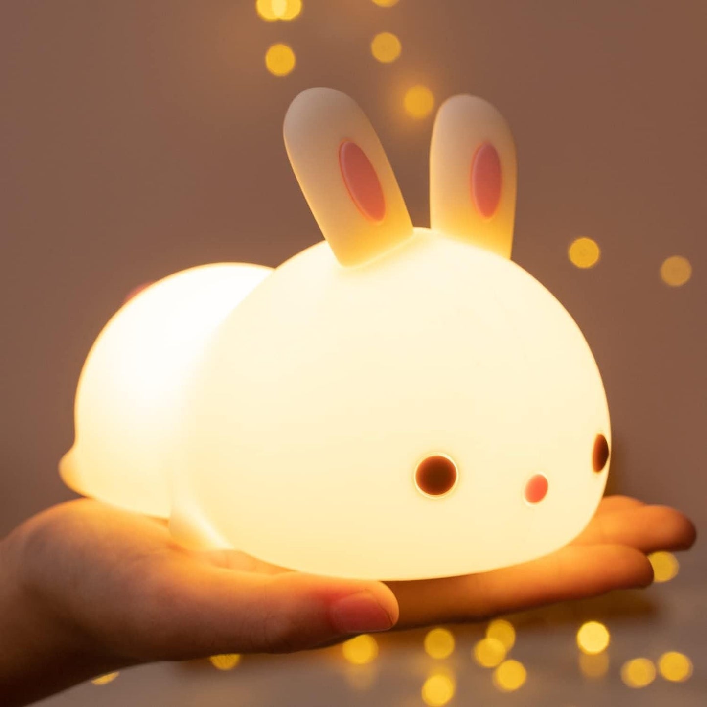 Garduru Lamp - Bunte Touch-Sensor-Rabbit LED-Nachtlampe