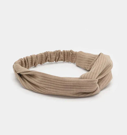 Verdrehte gerippte Haarbänder – Boho-Stil