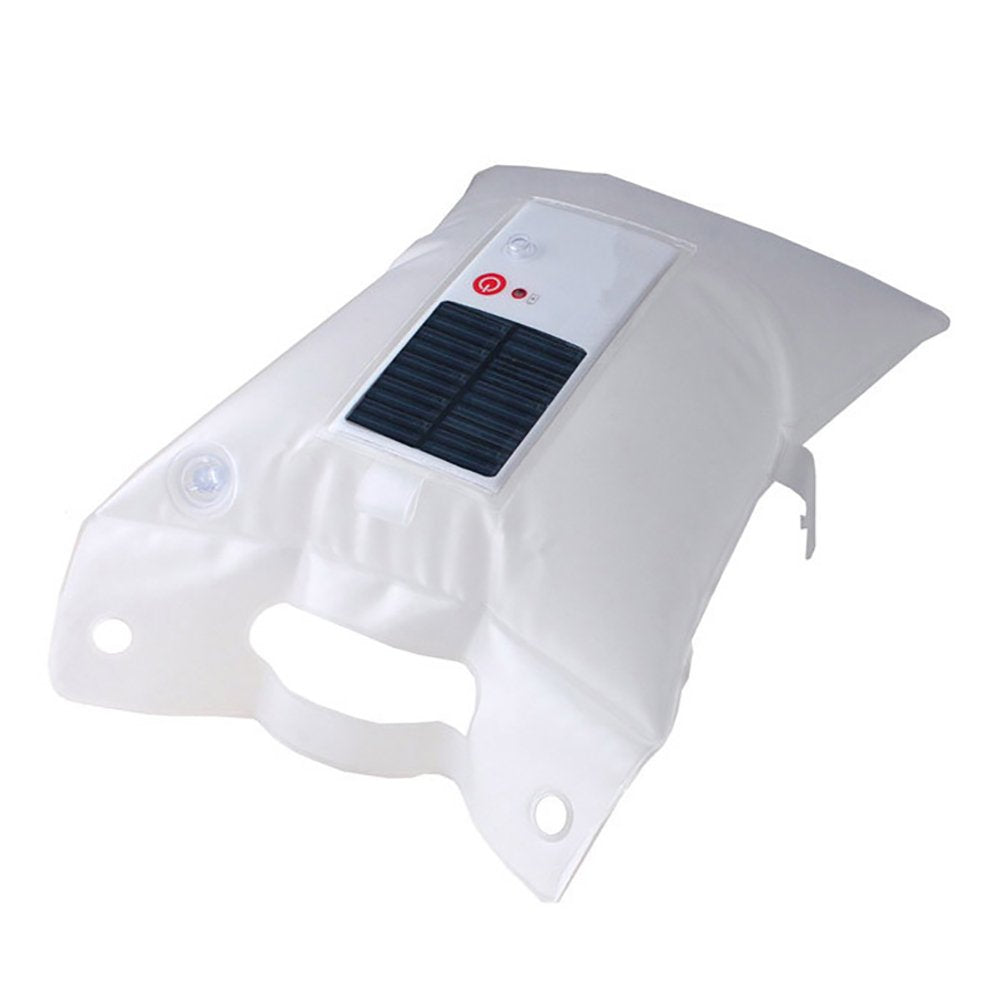 Solarlampe in Transparenter Tasche – Energiesparende LED Lampe für Garten und Außenbereich