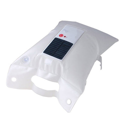 Solarlampe in Transparenter Tasche – Energiesparende LED Lampe für Garten und Außenbereich