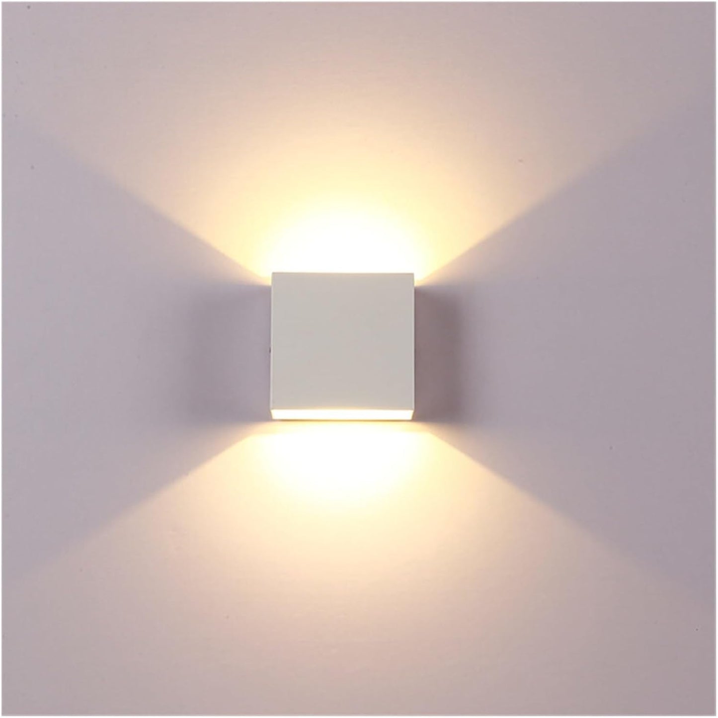 Royelux LED Pentagram Wandlampe - Stilvolle wasserdichte Lampe für Innen- und Außenbereich
