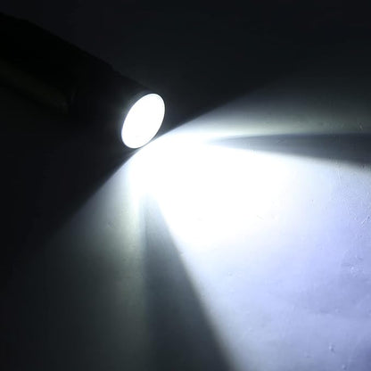 USB Wiederaufladbare Magnetische Taschenlampe – LED Notfalllampe mit Magnet und Trageband