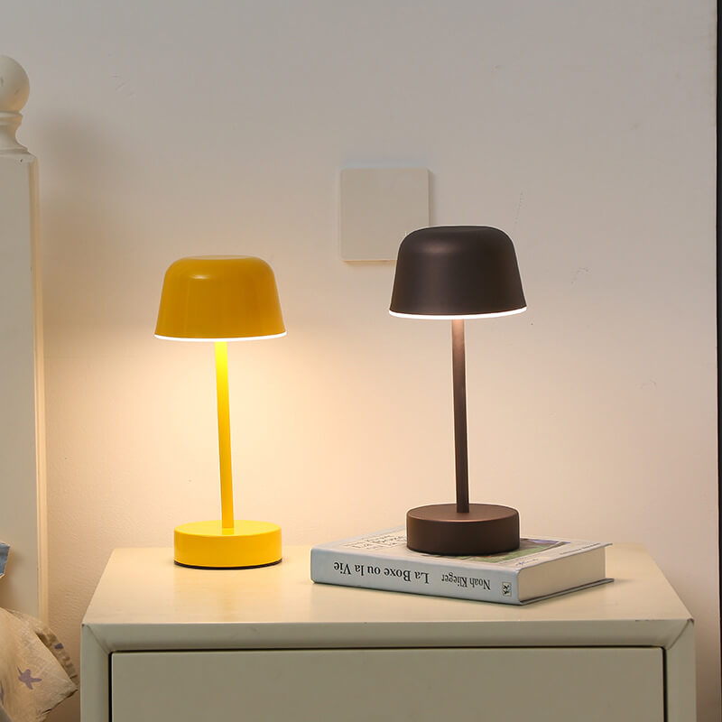 Garduru - Kabellose Dimmbar Tischlampe mit Warm-/Weiß-/Naturweißem Licht