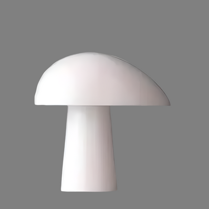 Tischlampe Juno - Minimalistisches skandinavisches Design aus Holz und Metall, LED-Beleuchtung