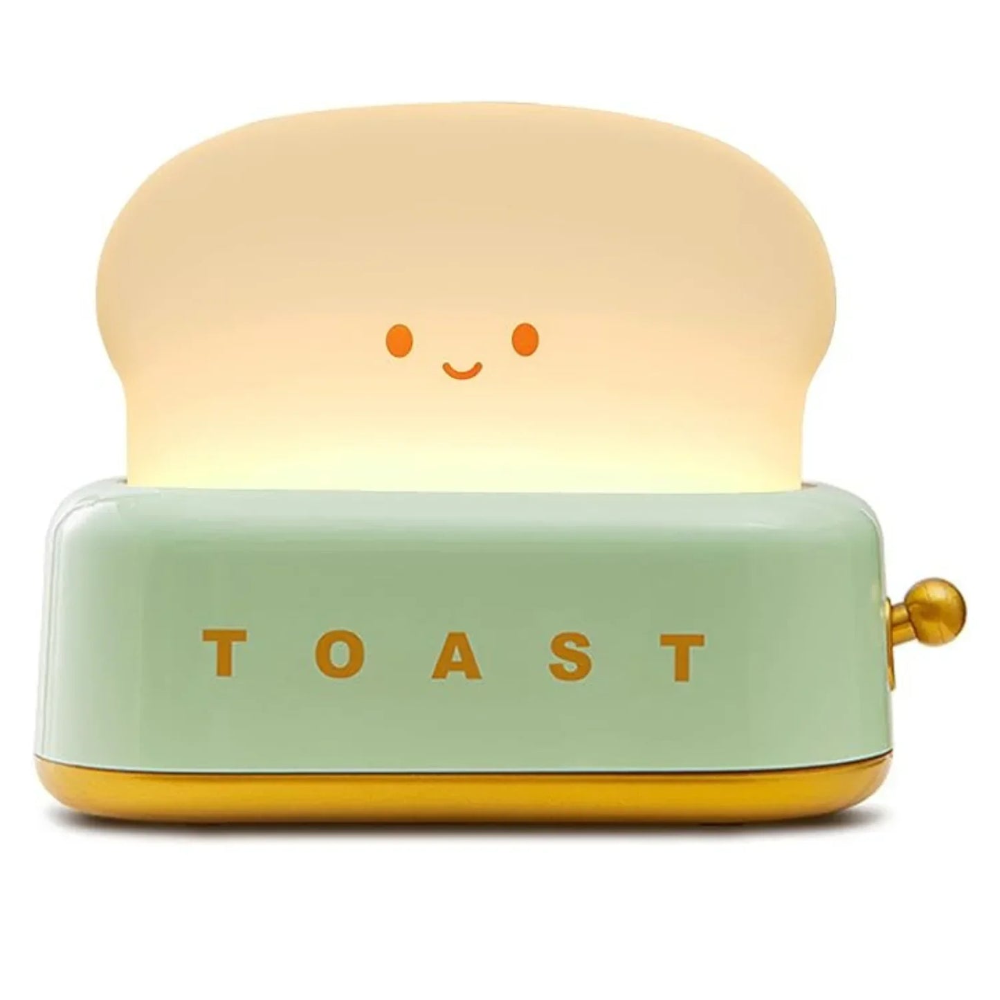 Cozy Glow - Kawaii Toast LED Nachtlicht für Schlafzimmer-Ambiente