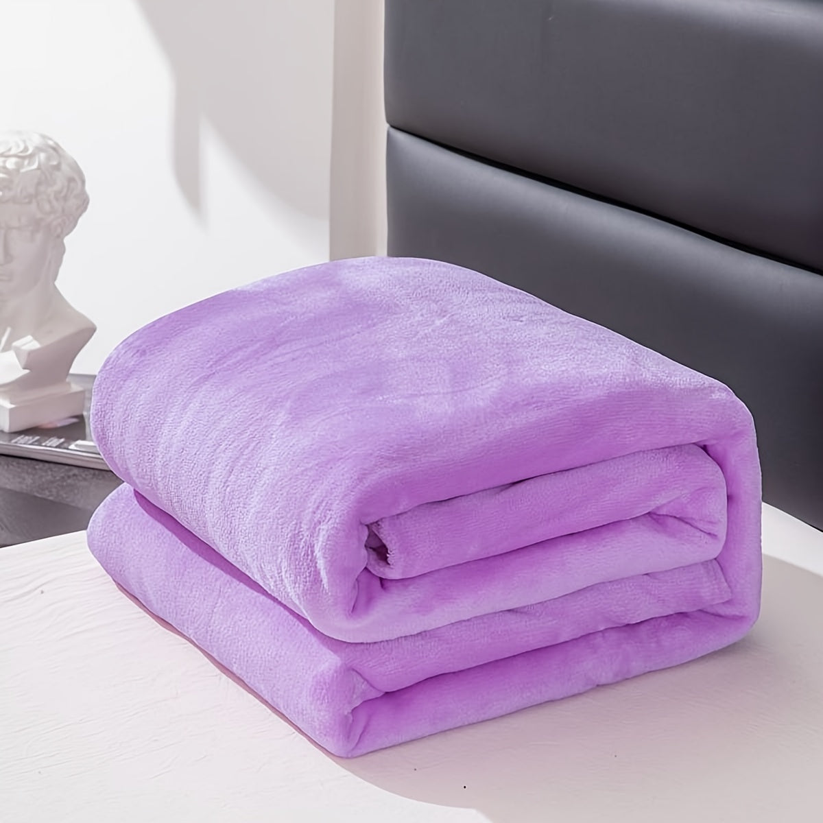 Garduru Flanellplaid – Kuschelige Decke für Sofa & Reisen