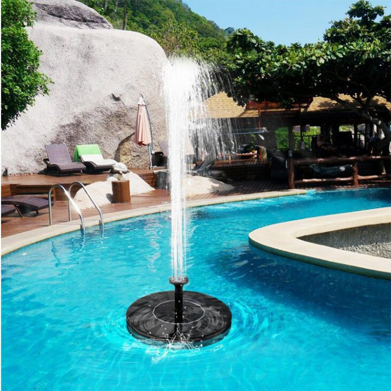 RoyaleGlow Solar Springbrunnenpumpe Schwimmende Wasserdekoreinrichtung