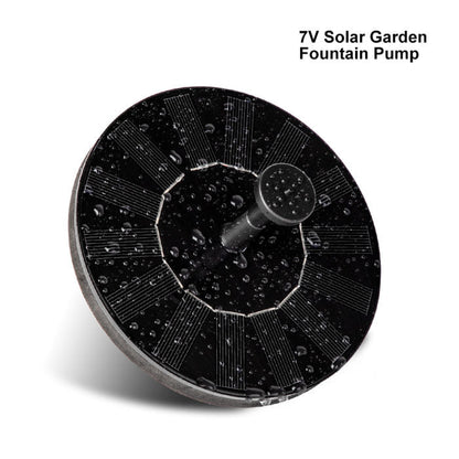 RoyaleGlow Solar Springbrunnenpumpe Schwimmende Wasserdekoreinrichtung