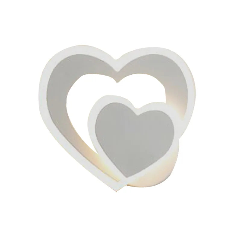 Garduru - Herzförmige LED-Wandlampe für Romantische und Entspannte Momente
