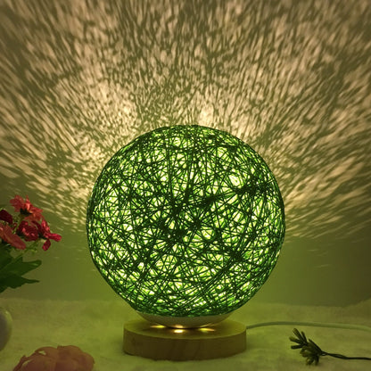Garduru-Rattan-Tischlampe