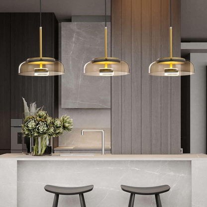 Pendelleuchte Moderne Glas LED Deckenlampe
