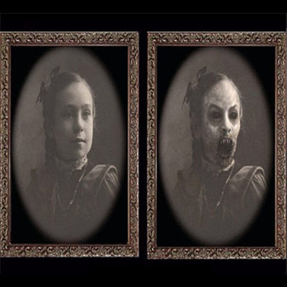 3D Halloween Gesicht Verändernde Geist Porträt