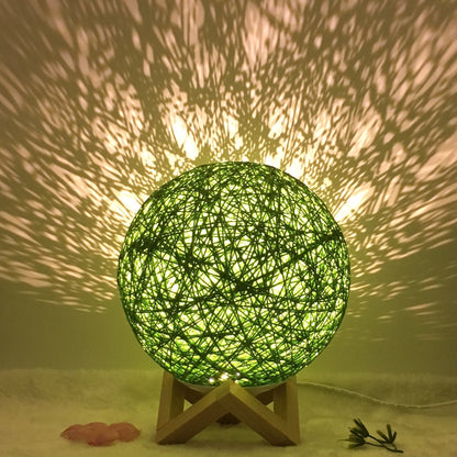 Garduru-Rattan-Tischlampe