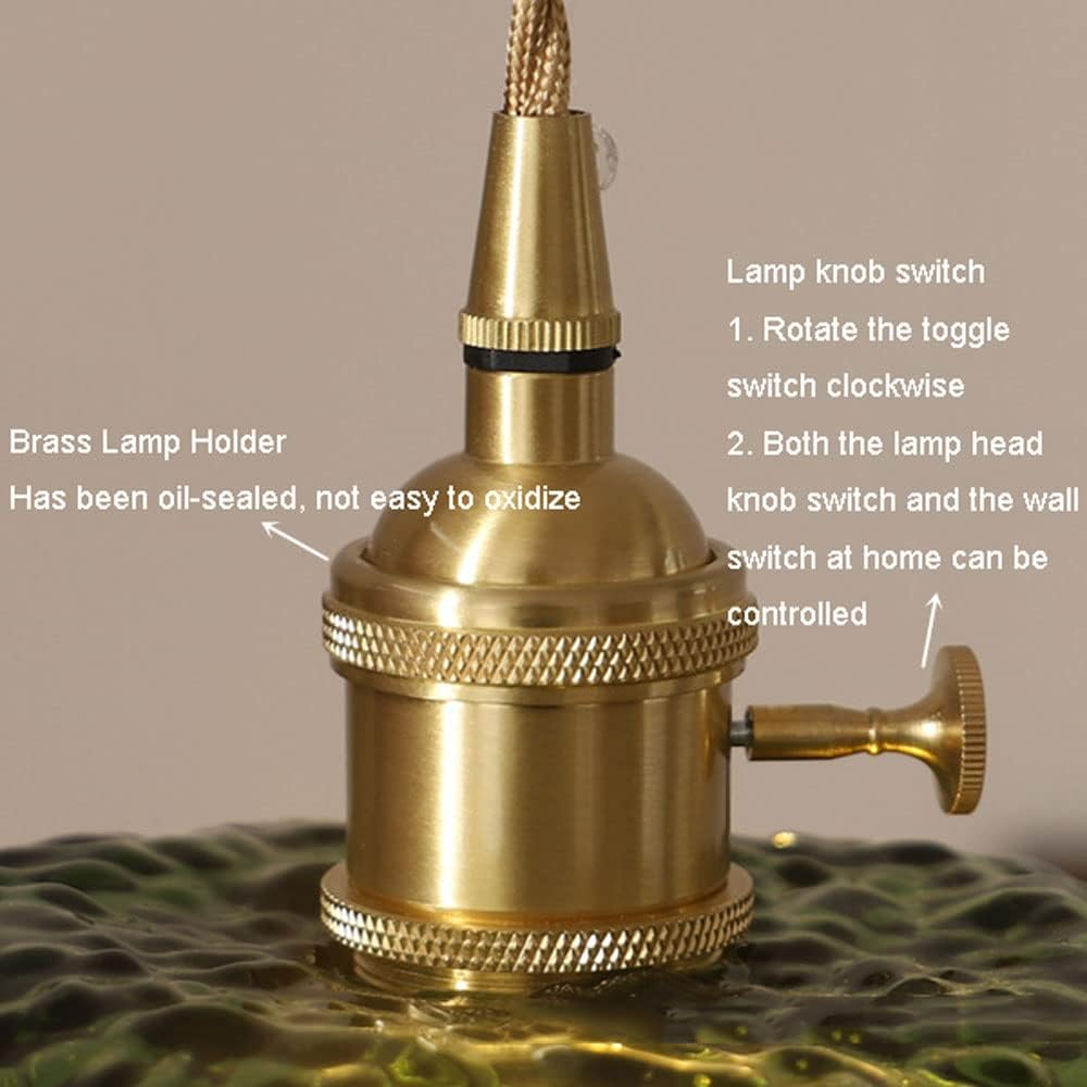 Vintage Florale Glas Pendelleuchte für das Esszimmer - Elegantes Retro-Design zur Beleuchtung Ihres Raumes