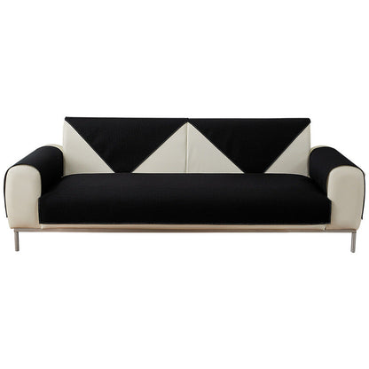 Waffelmuster Stoff Wasserdicht Rutschfester Sofa-/Couch-Schoner