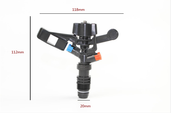 Verstellbarer Gartenregner mit Sprühwinkelanpassung – Ideal für Bewässerungssysteme