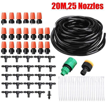 Automatisches Bewässerungssystem für die Tropfbewässerung von Gartenpflanzen