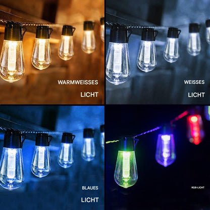 LED Solar-Lichterkette – Stimmungsvolle Außenbeleuchtung