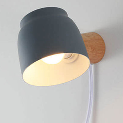 Garduru Nordic Wandlampe | Drehbares Zylinderdetail | Minimalistisches Design | LED Wandleuchte