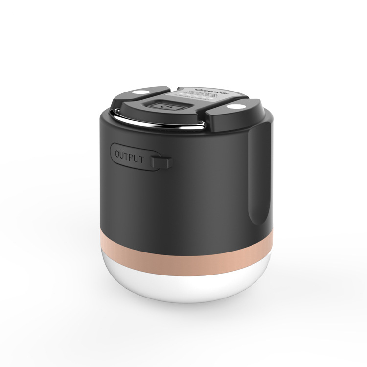 Tragbare LED Campinglampe mit Powerbank – Wiederaufladbar, USB-Anschluss, für Outdoor & Notfälle