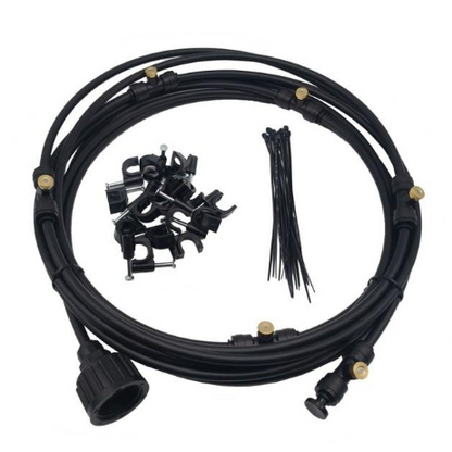 Tropfbewässerungskit mit verstellbarem Sprühkopf für effiziente Gartenbewässerung