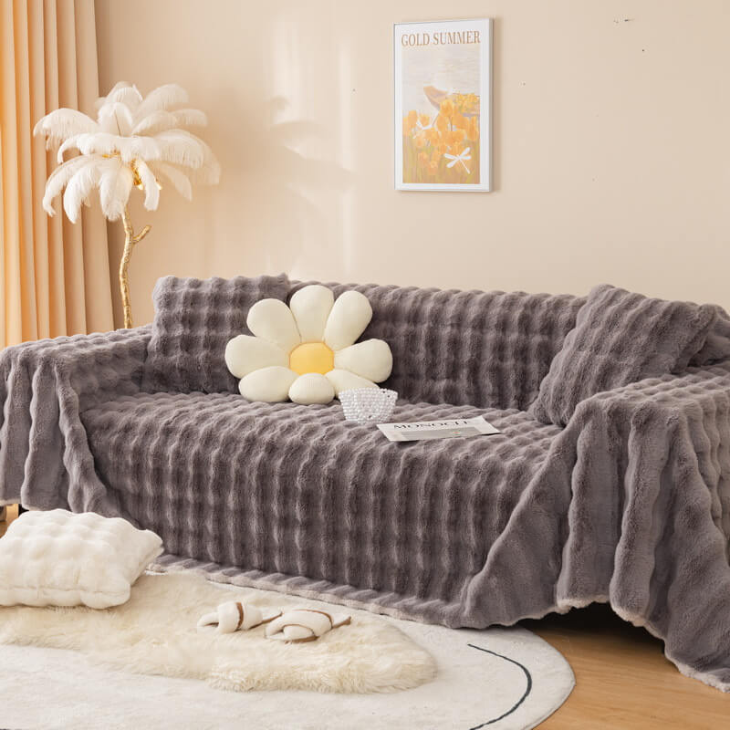 Faux-Fur-Sofabezüge, Decken und Sofahussen für Haustiere